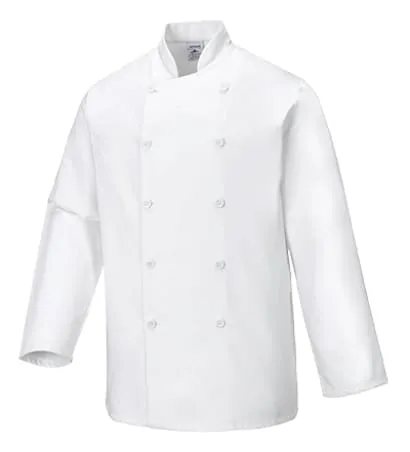 Portwest Sussex Cotton Chefs Jacket - C836