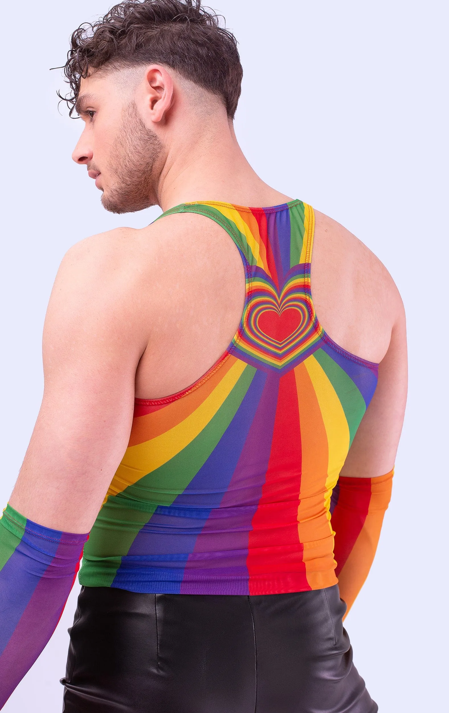 Prism Feel Male Mesh Tank Top