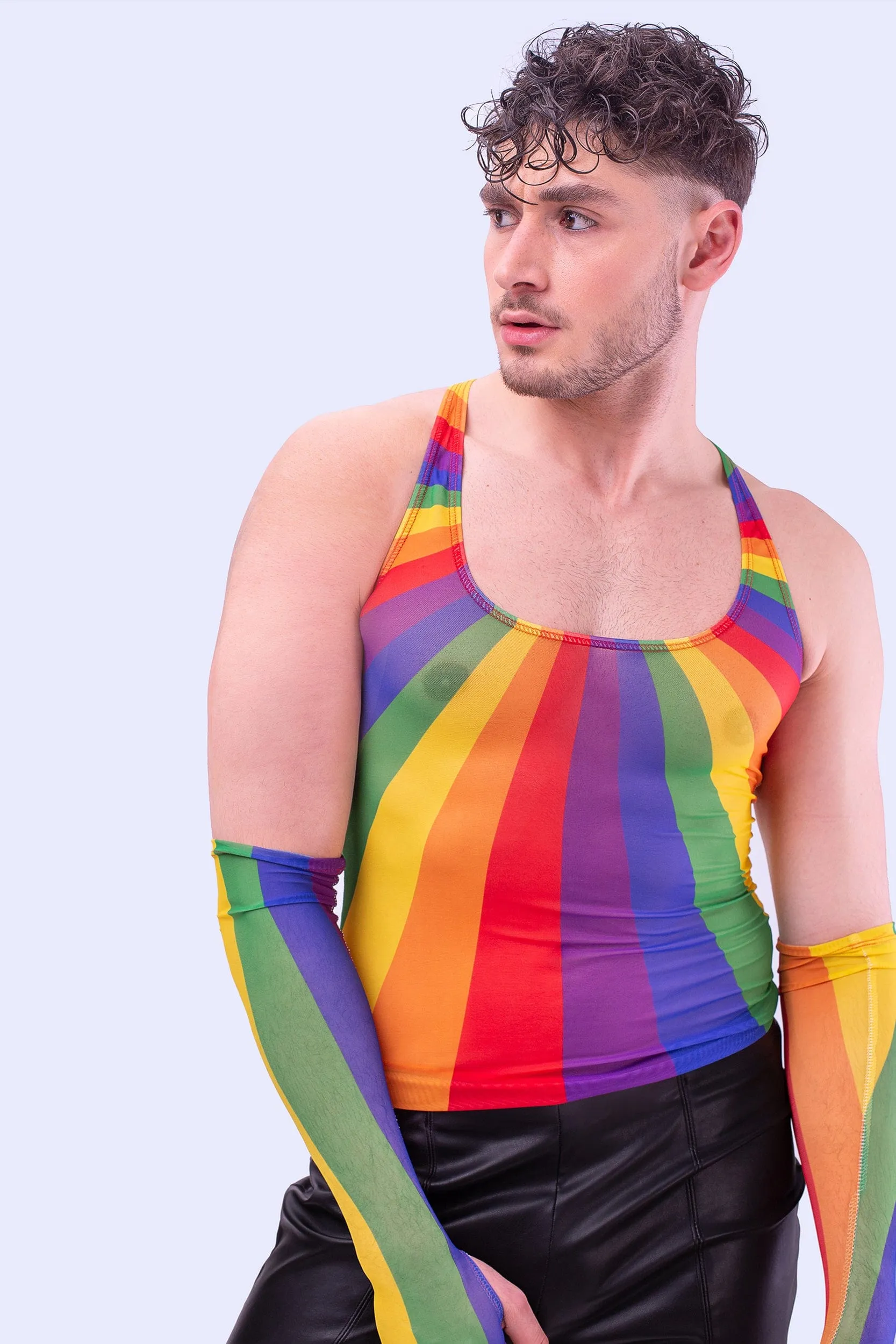 Prism Feel Male Mesh Tank Top