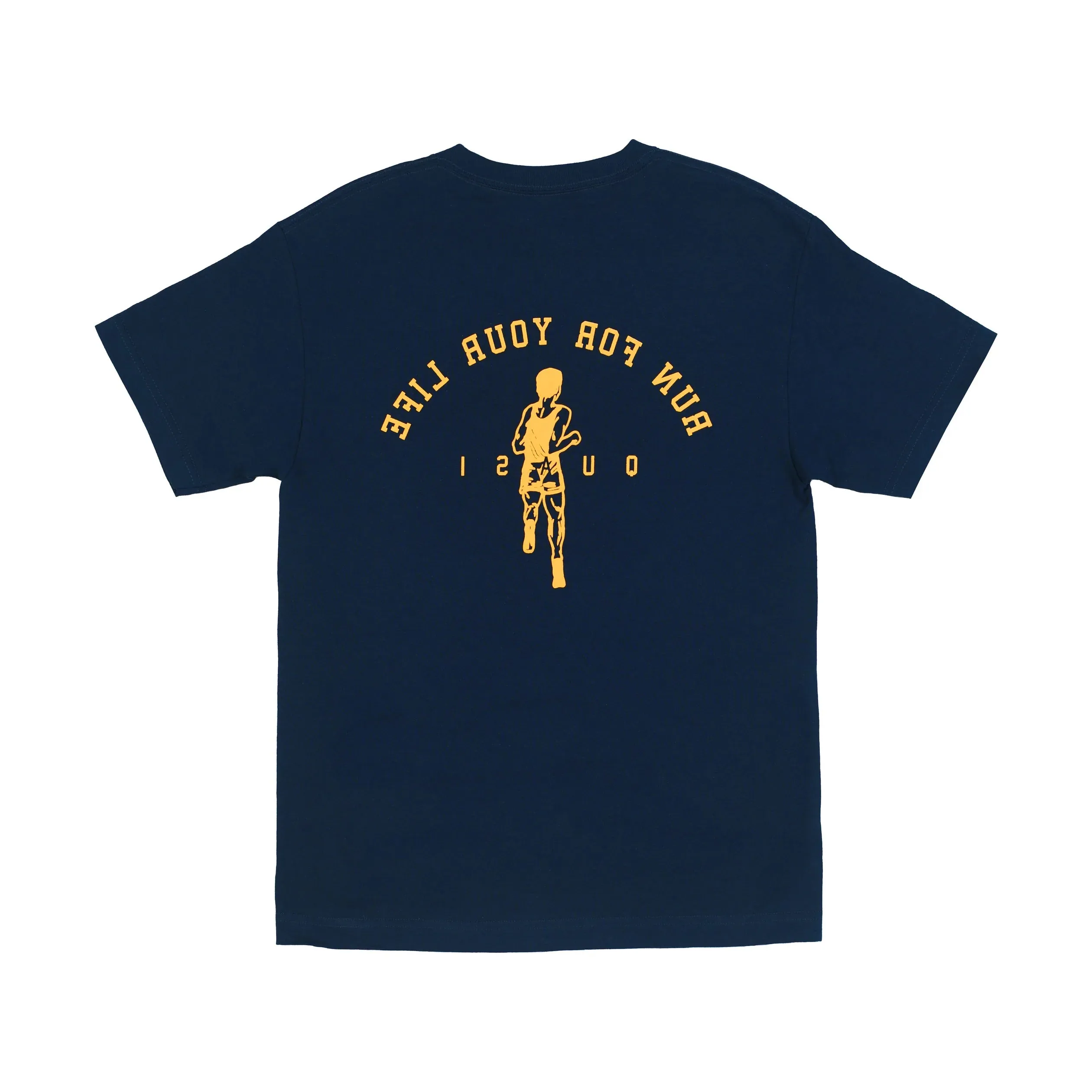 Quasi Run T Shirt Navy