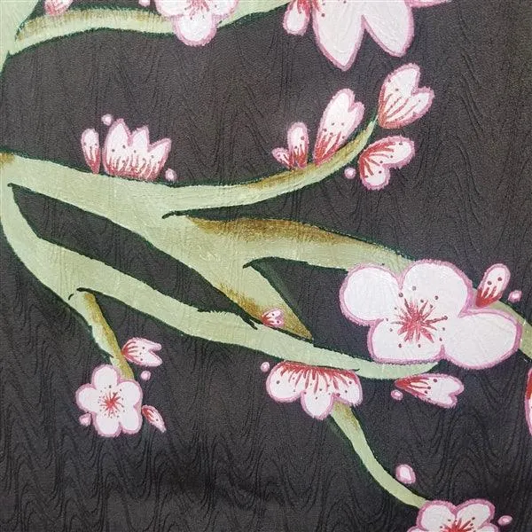 "Plum Branches" Vintage Painted Haori