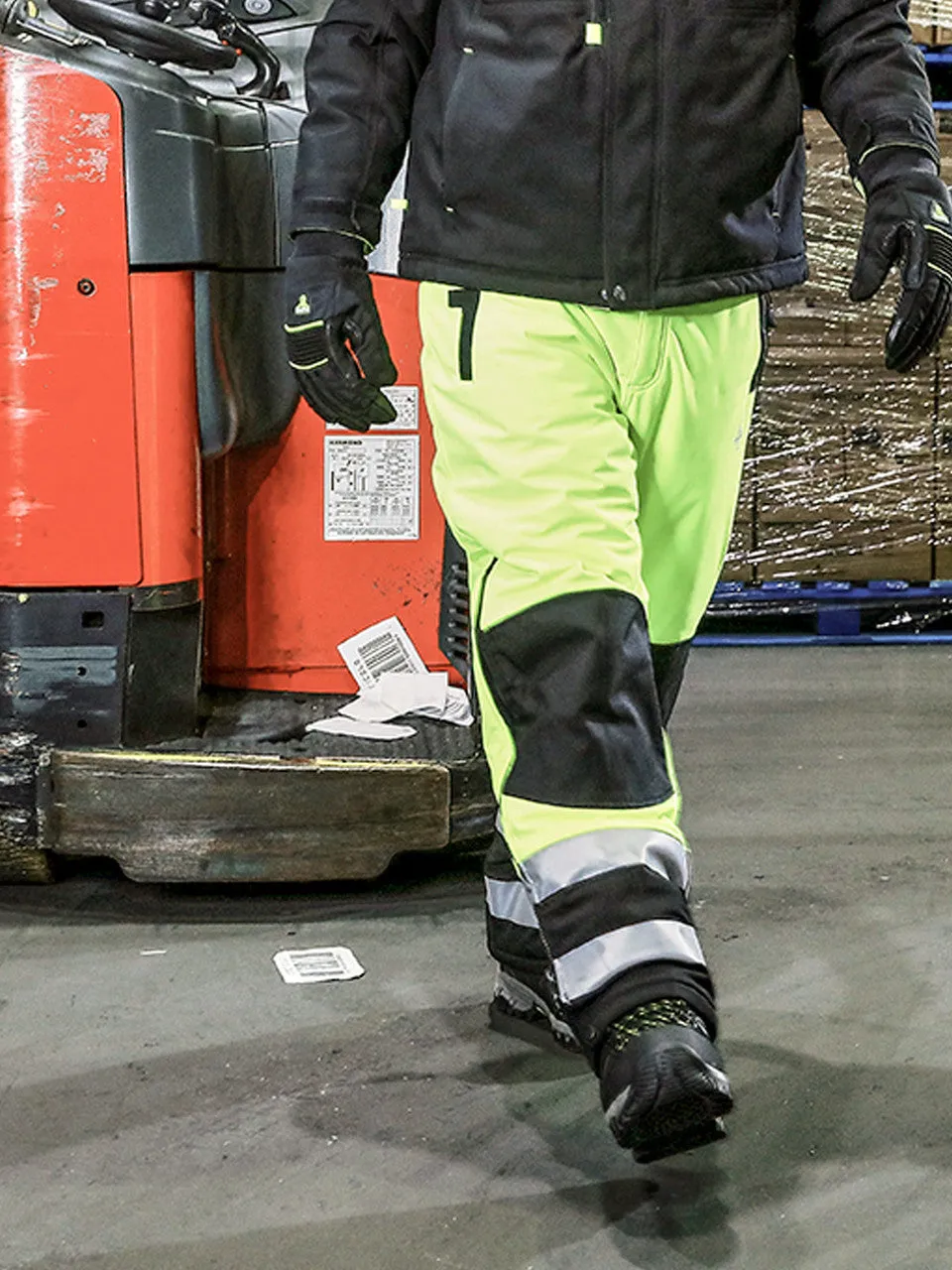 Refrigiwear HiVis Insulated Softshell Pants