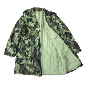 ROMANIAN DARK CAMO PARKA W/LINER