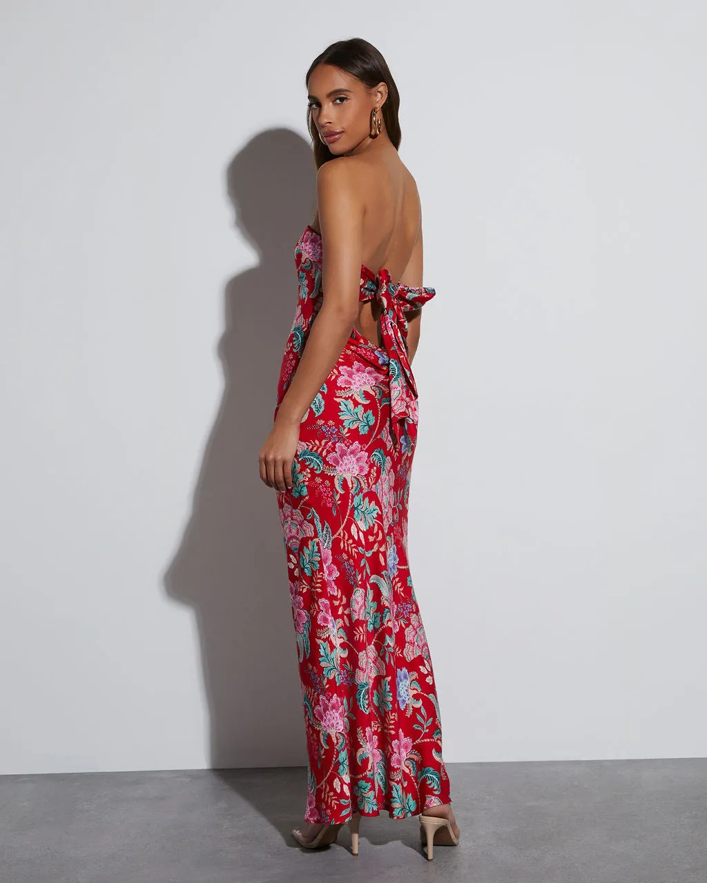 Rosemary Strapless Slip Maxi Dress