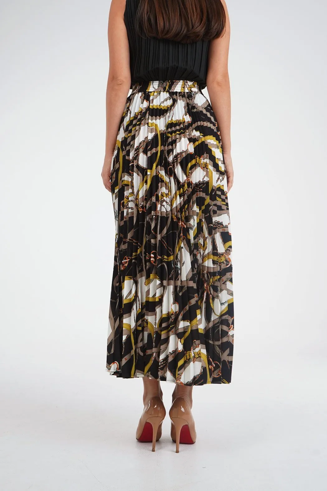 Sancha A-Line Printed Skirt