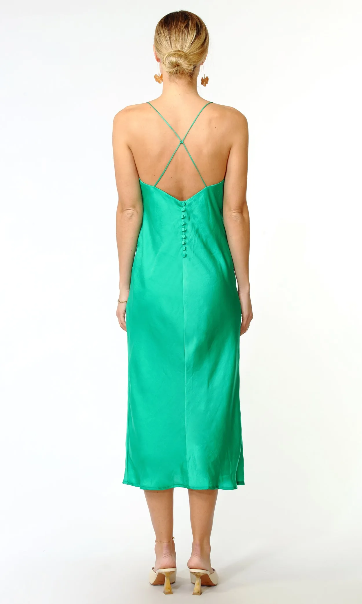 Sandra Strappy Slip Dress