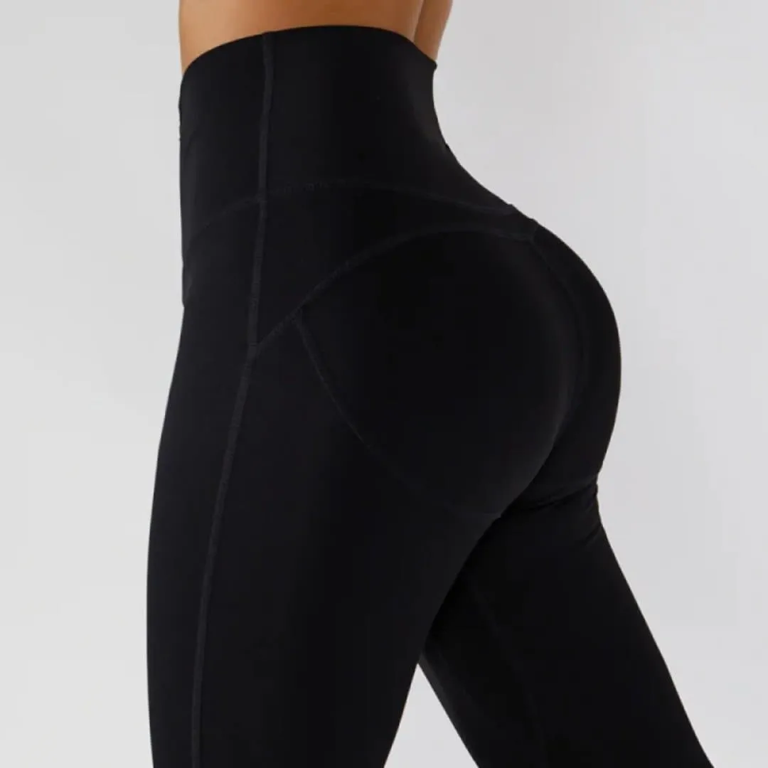 Seamless Leggings Set: Sports Bra, Shorts, and Yoga/Fitness/Gym Size S/M/L