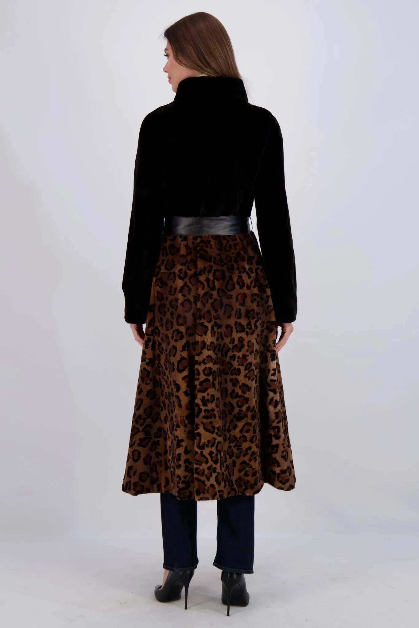 SHEARED MINK COAT