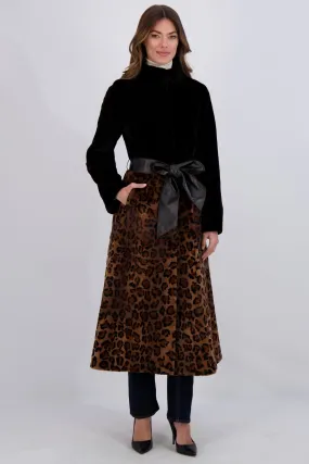 SHEARED MINK COAT