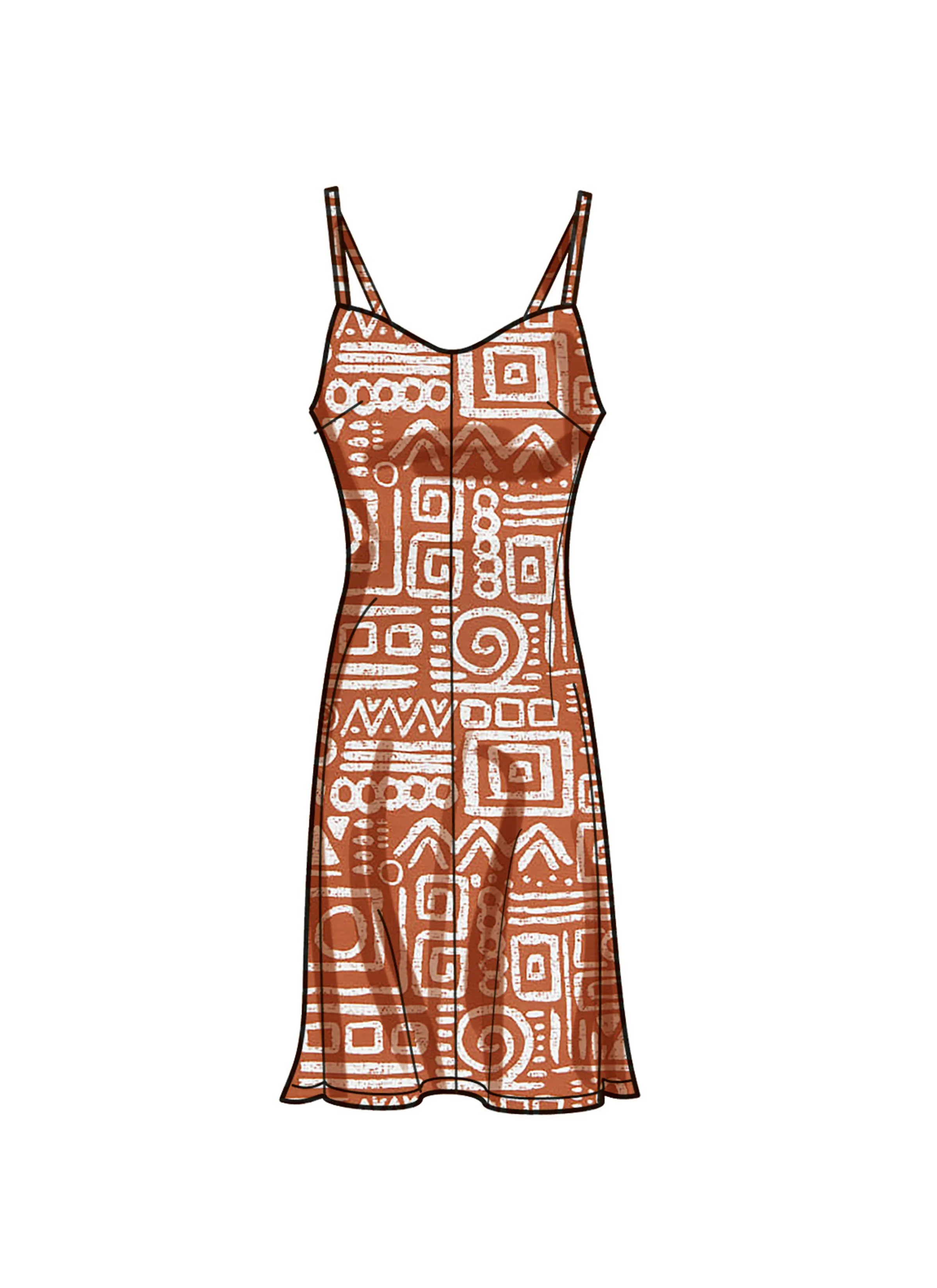 Simplicity Sewing Pattern S9745 MISSES' SLIP DRESS IN THREE LENGTHS