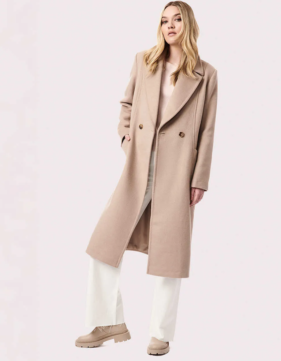 Soho Belted Wool Coat