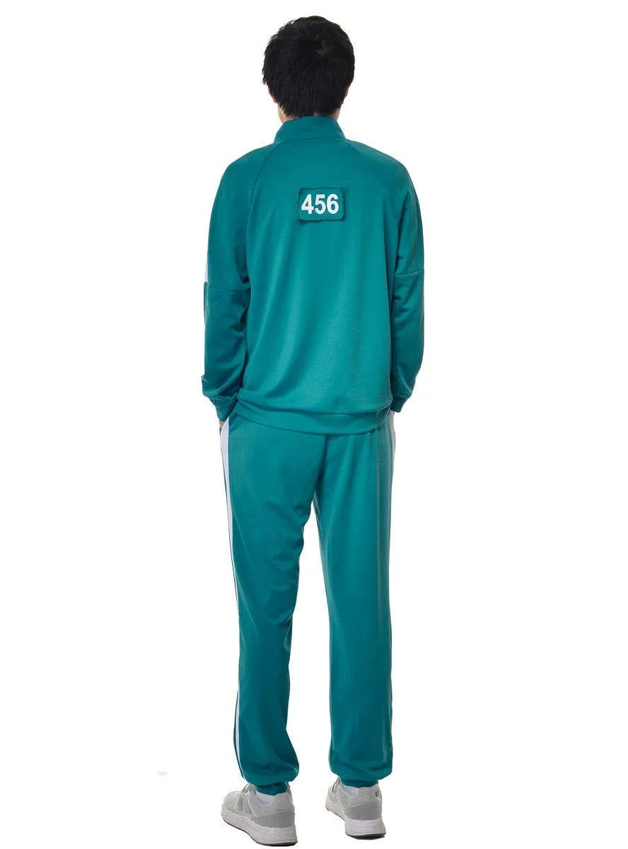 Squid Play 456 or 212 Adults Plus Size Player Tracksuit Costume