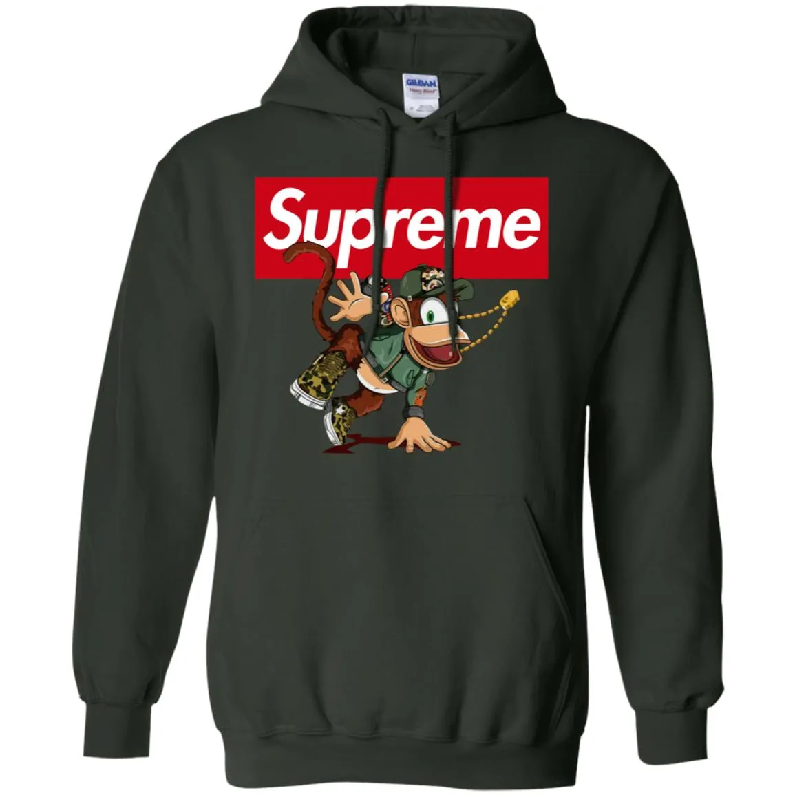 Supreme Monkey T-shirt Pullover Hoodie Sweatshirt