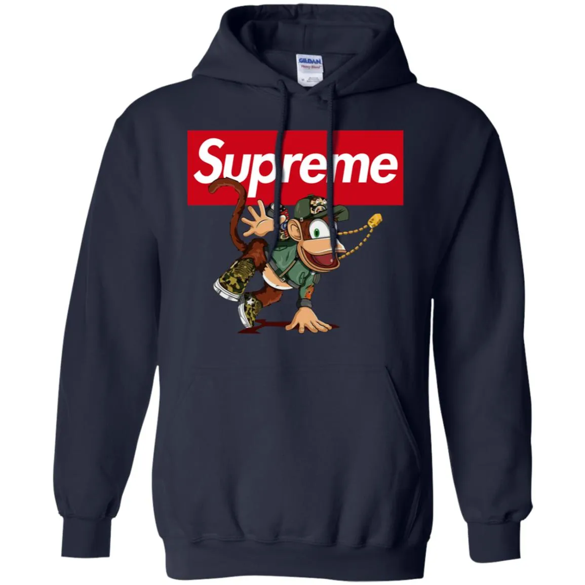 Supreme Monkey T-shirt Pullover Hoodie Sweatshirt