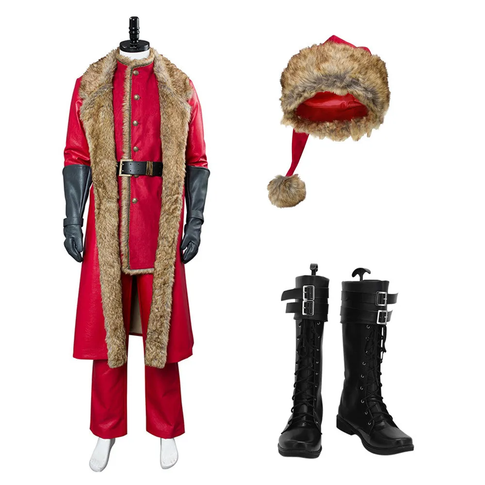 The Christmas Chronicles Santa Claus Outfits Halloween Carnival Suit Cosplay Costume