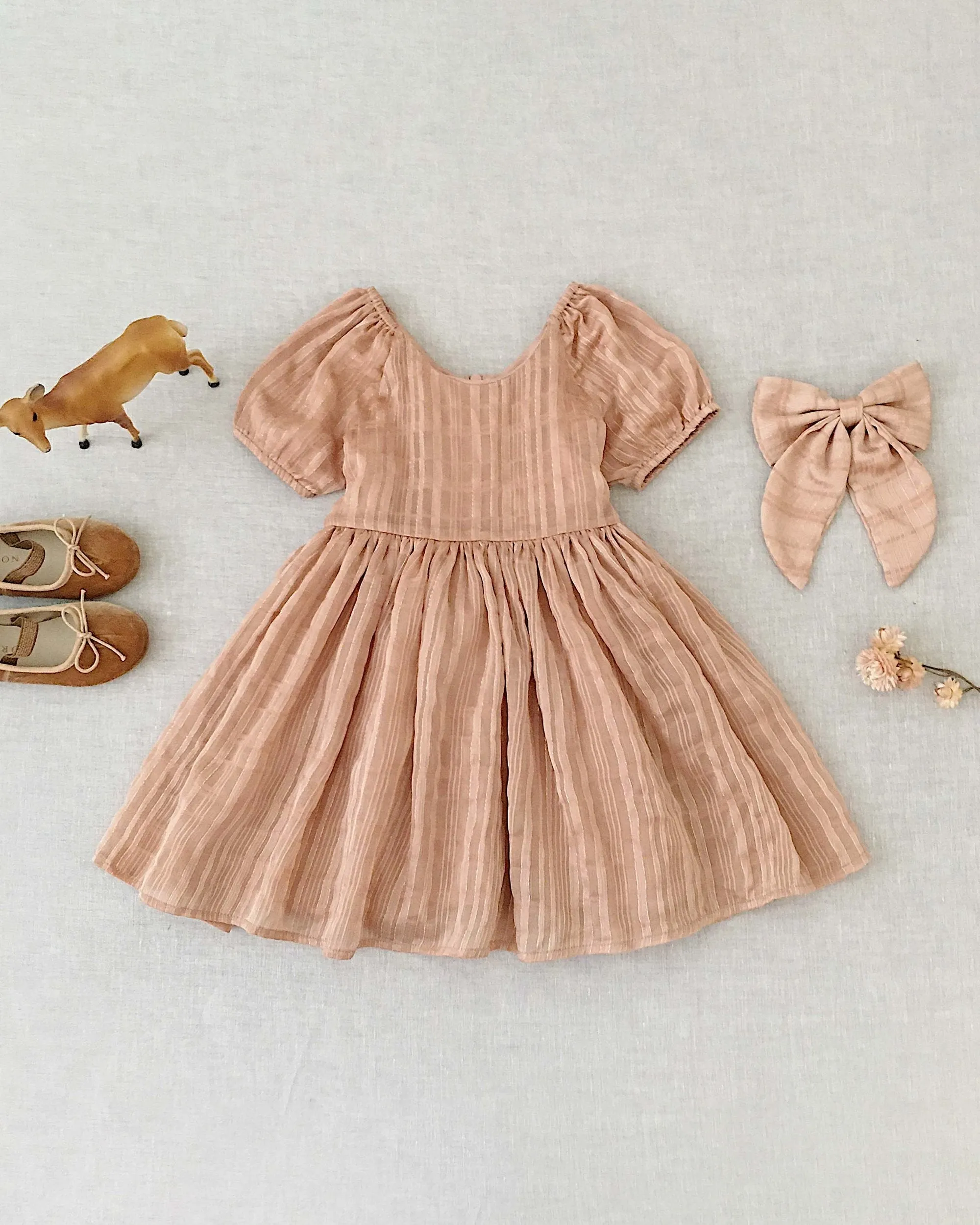 The Luisa Dress by Noralee - Mocha - KIDS