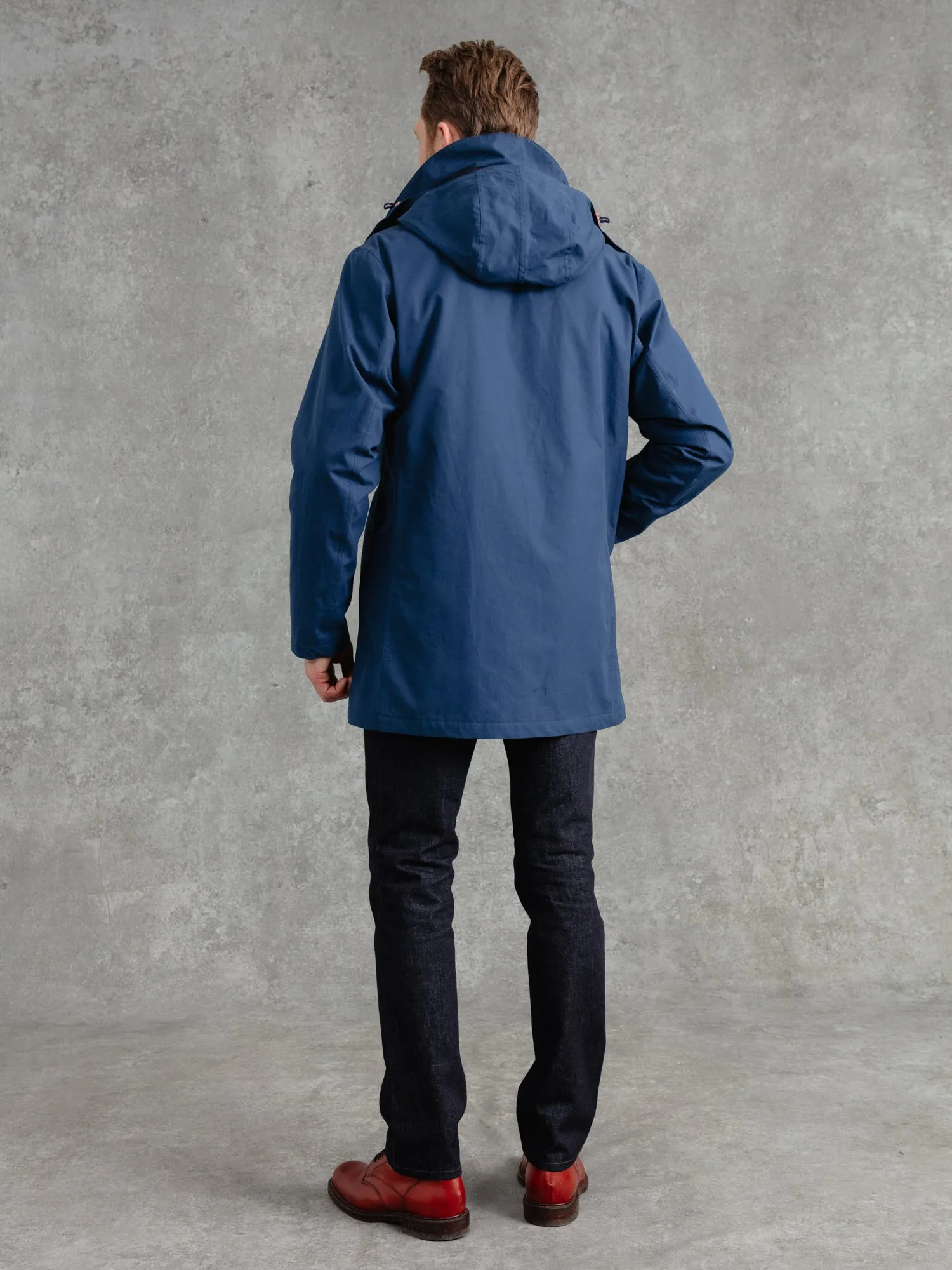 The Manchester Marine Parka - Azure