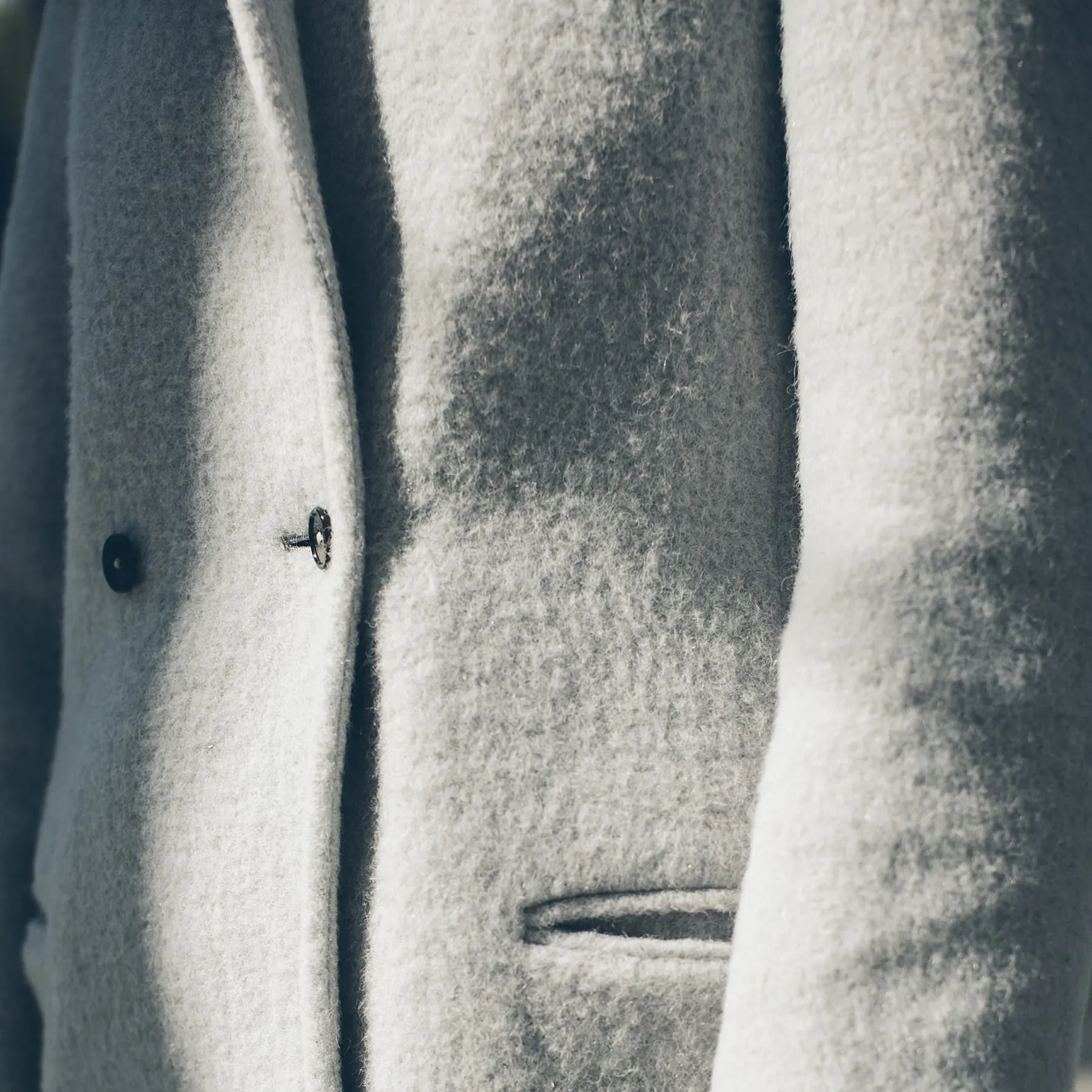 The Porter Coat in Italian Alpaca Wool