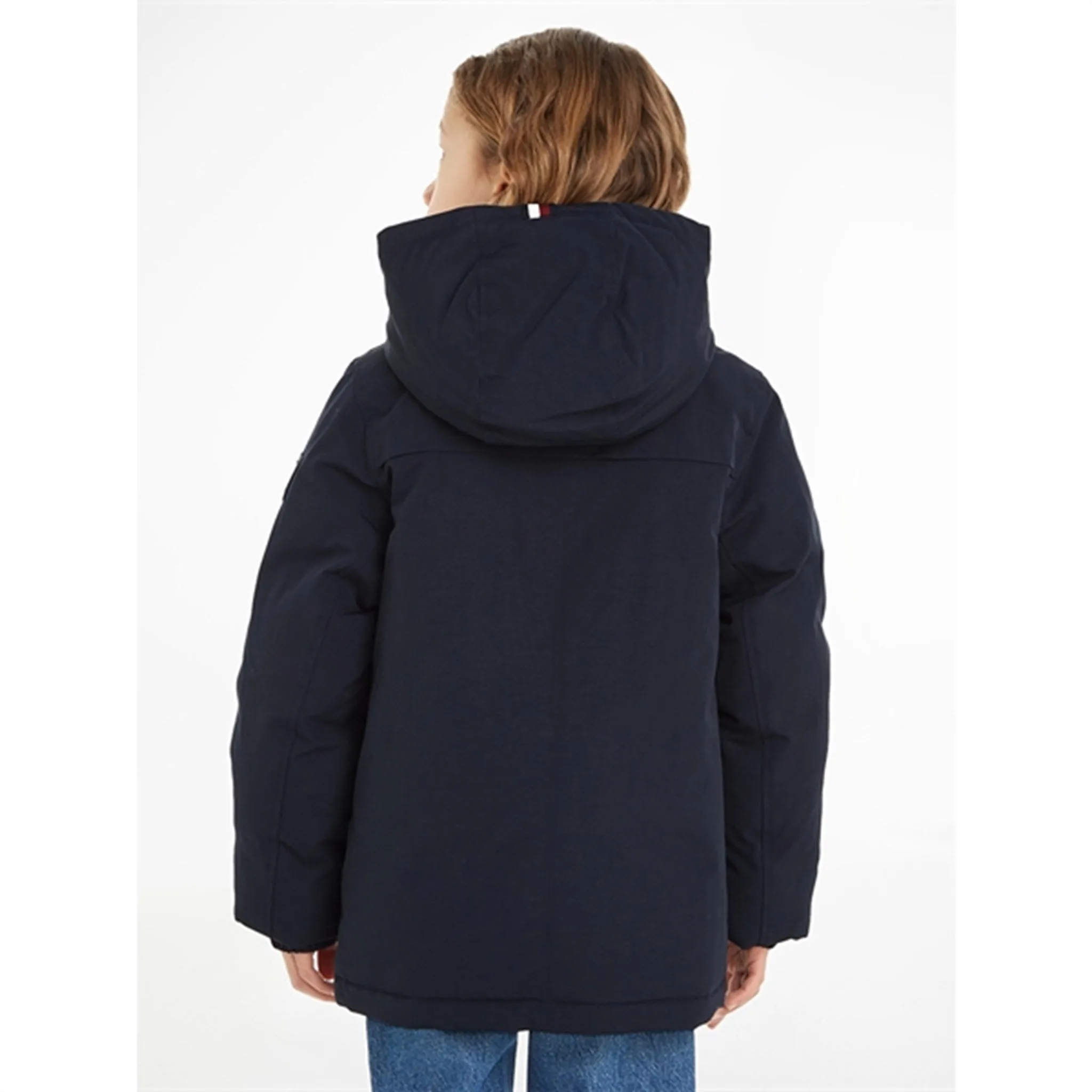 Tommy Hilfiger Essential Parka Coat Desert Sky