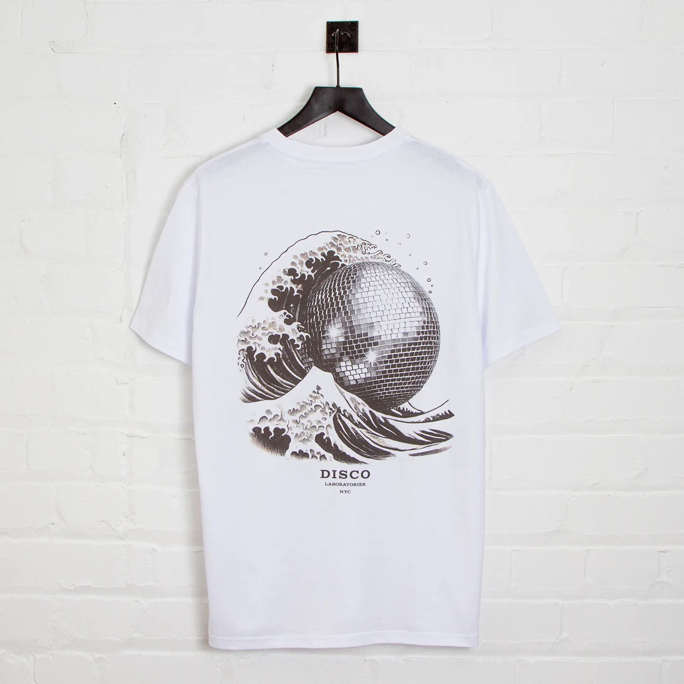 Tsunami Disco Labs NYC Back Print - Tshirt - White