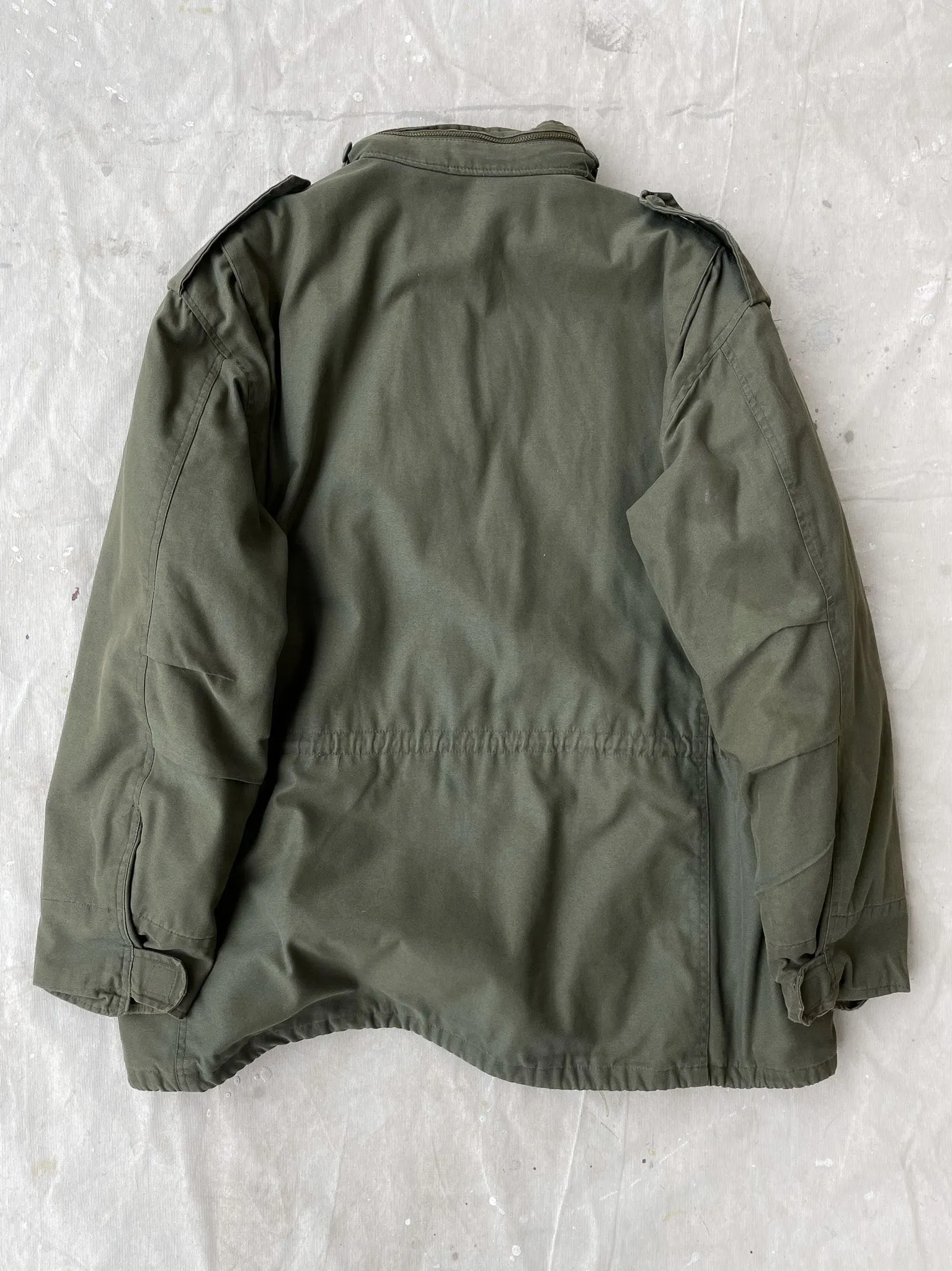 US Military M-65 Jacket with Quilted Liner—[L/XL]