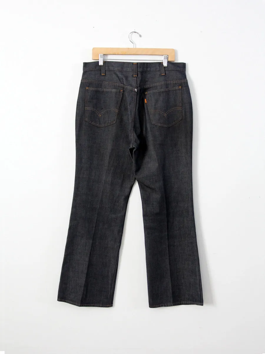 vintage Big E Levi's Sta Prest denim trousers, 38 x 30