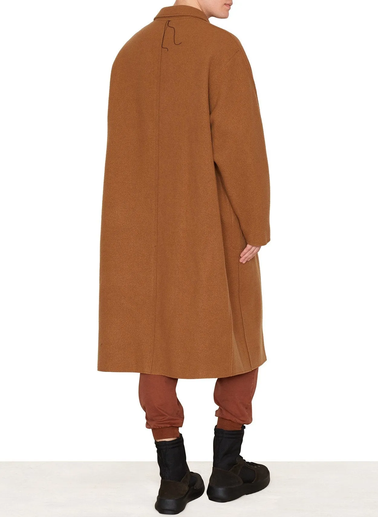 Virgin Wool Melton Oversize Coat Copernico