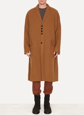 Virgin Wool Melton Oversize Coat Copernico