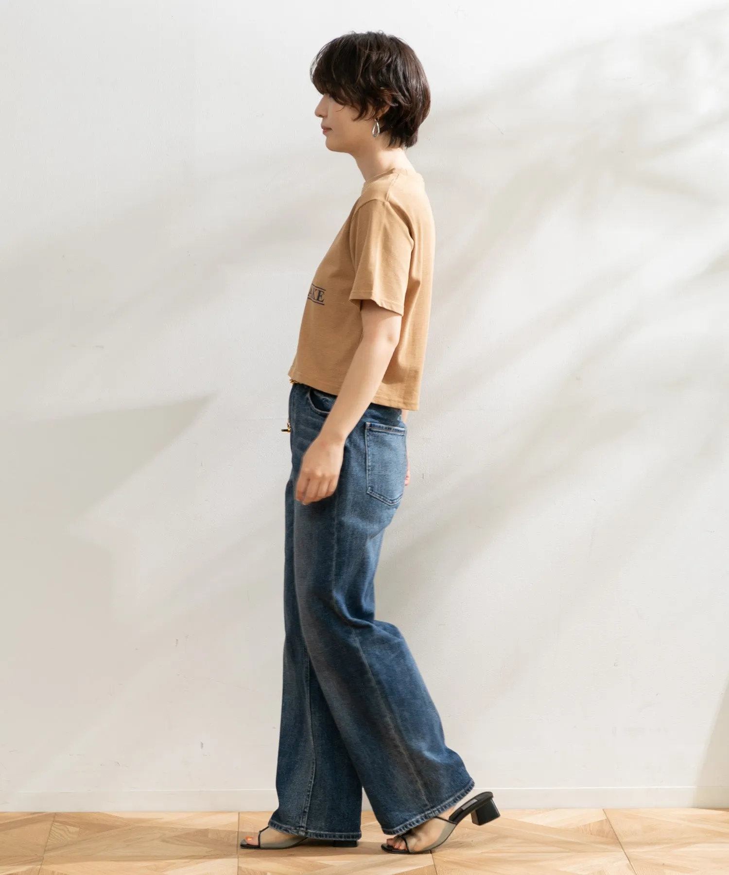 【WOMEN】Healthy denim Pink Pepper ストレートデニム