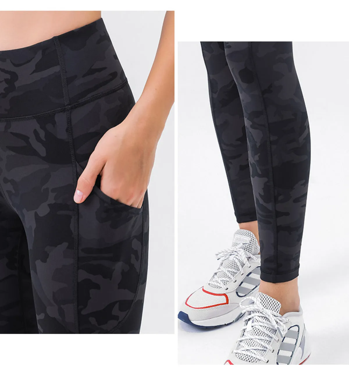 Women's High Waist Elastic Slim Leggings