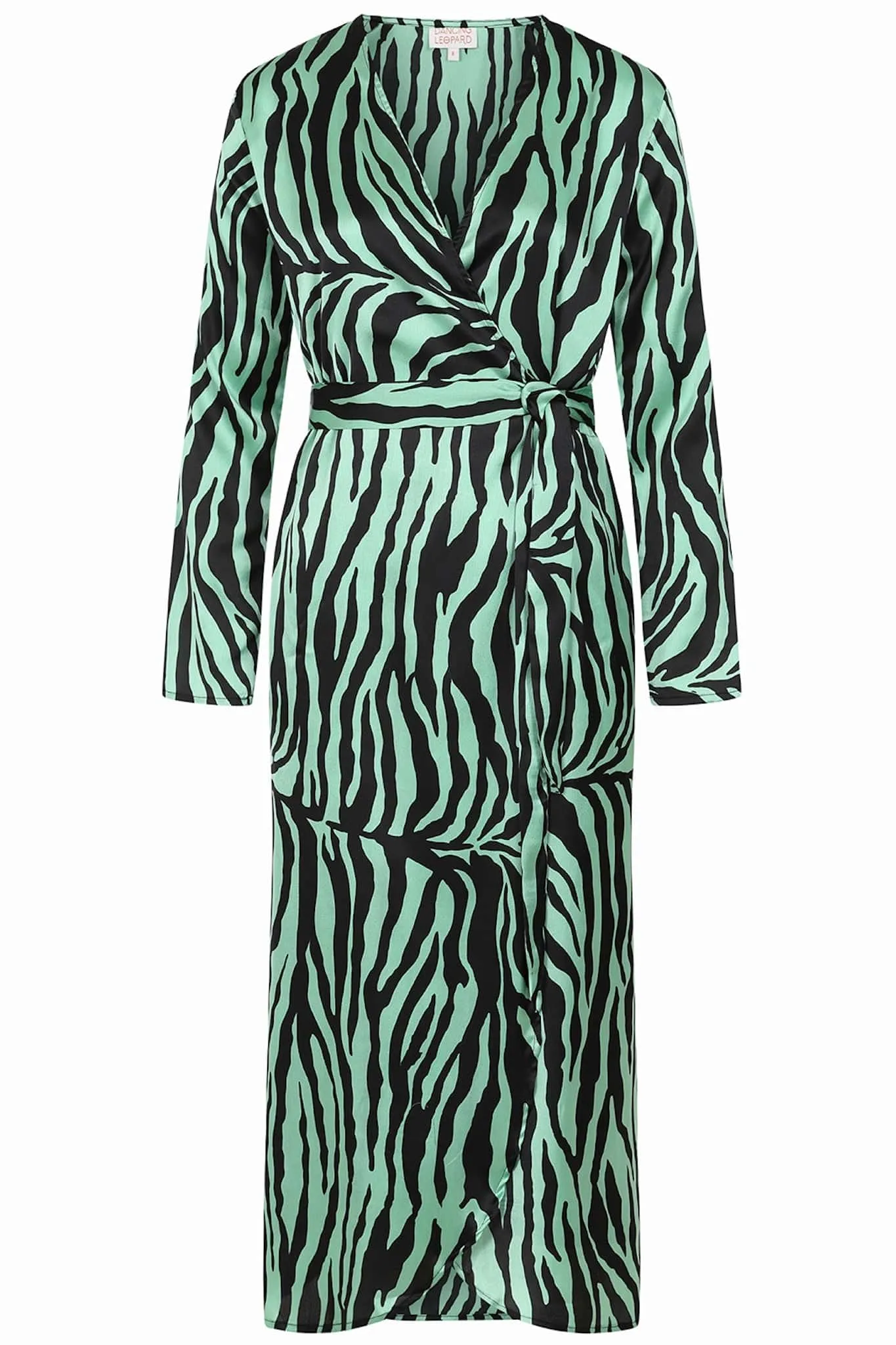 Yondal Dress In Green Zebra